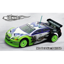 2.4G 1: 10 Nitro RC Coche 4WD Juguete teledirigido